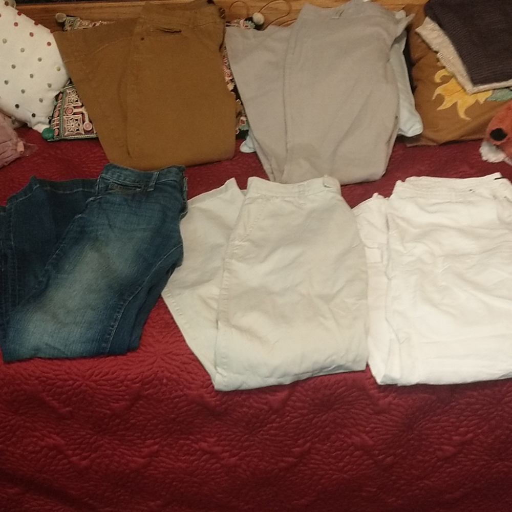 Bundle of 5 pants/jeans EUC